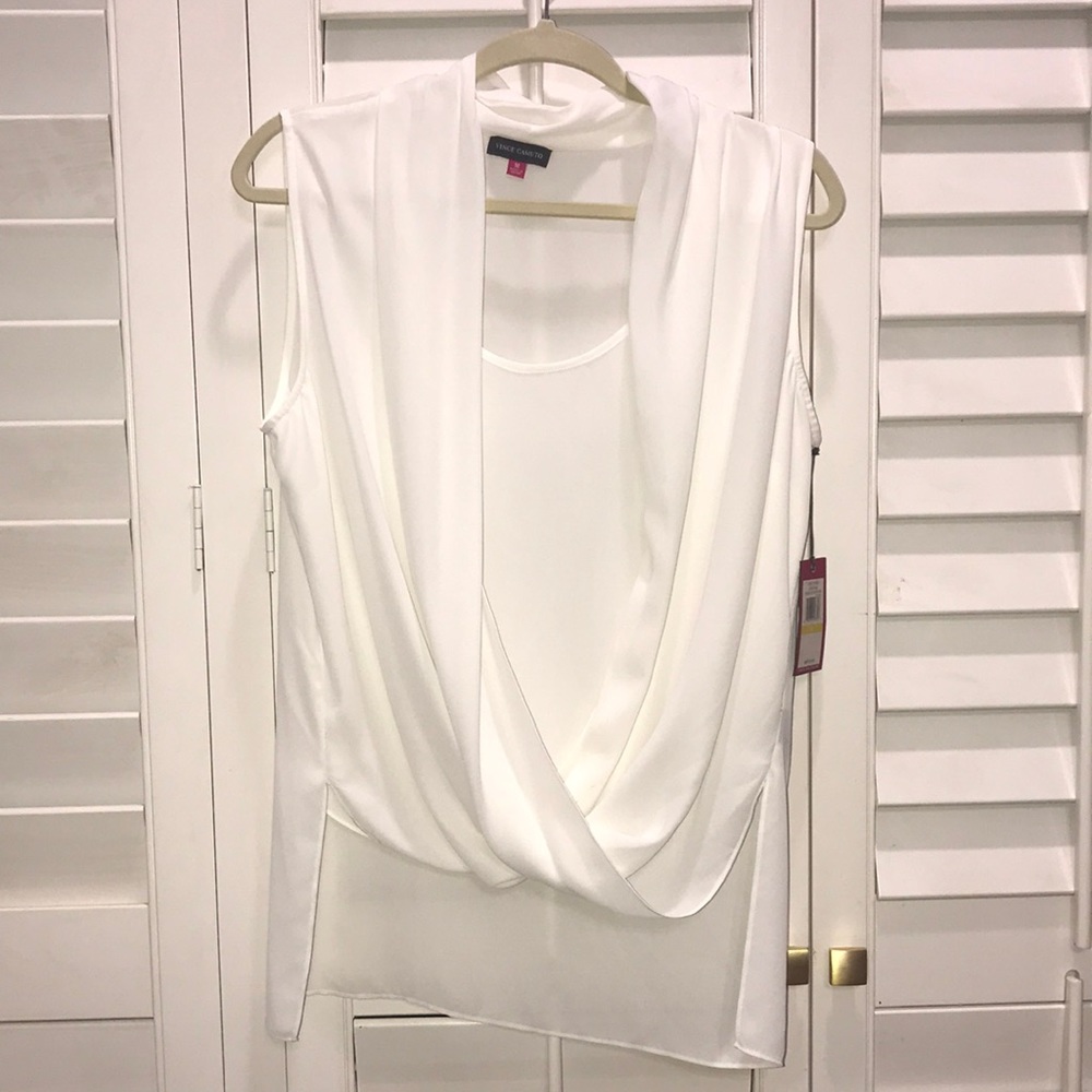 Vince Camuto New Ivory White top